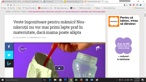 Șoc și groază?! Nou născuții nu vor mai primi lapte praf în maternitate dacă mama poate alăpta